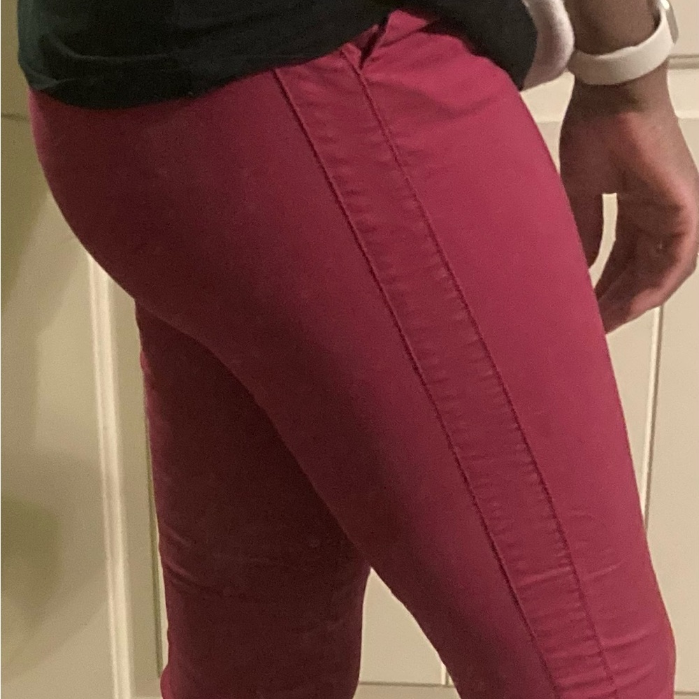 Banana Republic Size 0 Berry or Magenta Pants